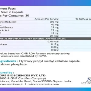 HealthOxide Glow Active