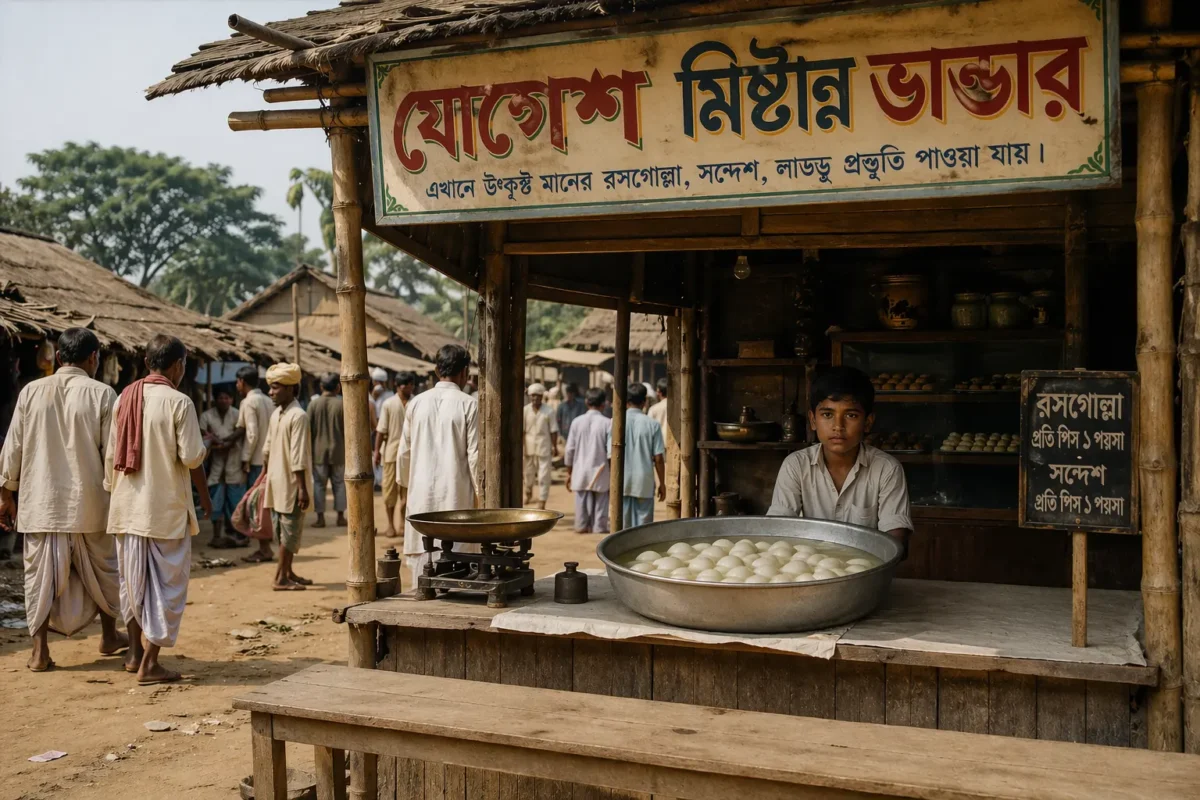 বাংলার রসগোল্লা হারিয়ে যাওয়া মিষ্টির স্বাদ