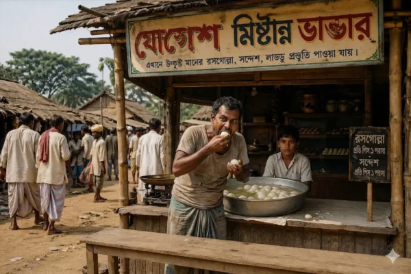 বাংলার রসগোল্লা হারিয়ে যাওয়া মিষ্টির স্বাদ